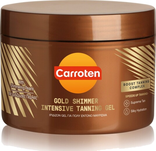 Carroten Gold Shimmer Tanning Gel 150 ml