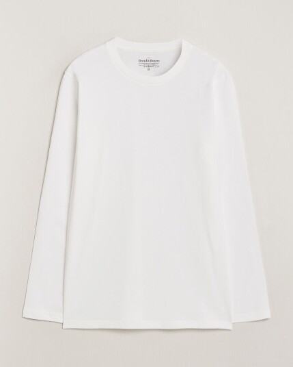 Bread & Boxers Long Sleeve T Shirt White Bread & Boxers Long Sleeve T Shirt White