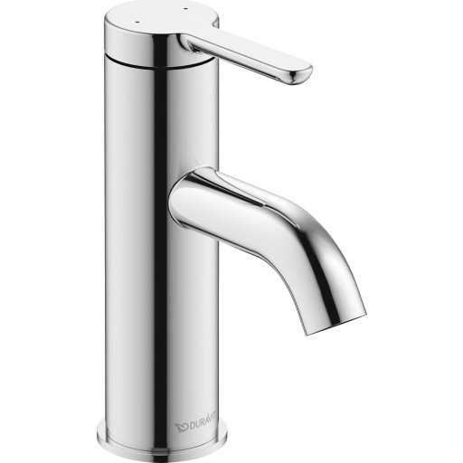 Duravit C.1 1-greps Servantbatteri S Uten bunnventil, Krom Duravit C.1 1-greps Servantbatteri S Uten bunnventil, Krom