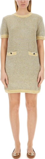 Tory Burch Dame Kjoler Beige M,