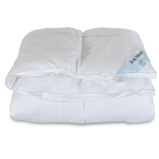 Zen Sleep Helårsdyne 150x210 cm Allergivennlig dyne med myk fiberdun Fiberdyne fra