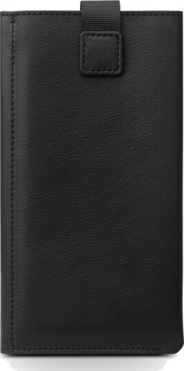 Qialino Leather Pouch Wallet (iPhone Xs Max) Svart
