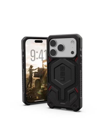 UAG Monarch Pro iPhone 17 Pro Kevlar-deksel Sort