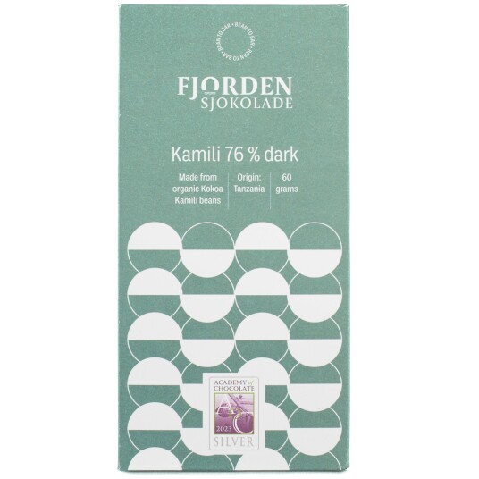 Fjorden Sjokolade Kamili 76% Dark Fjorden Sjokolade Kamili 76% Dark