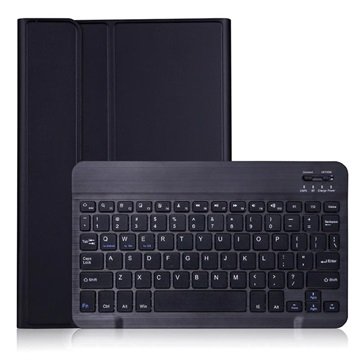 Ultra Slim Samsung Galaxy Tab A7 10.4 (2020) Etui med Bluetooth tastatur   Svart