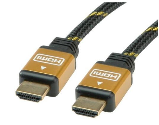 ROLINE GOLD HDMI HS Cable A-A. Male/Male. 10m Factory Sealed ROLINE GOLD HDMI HS Cable A-A. Male/Male. 10m Factory Sealed