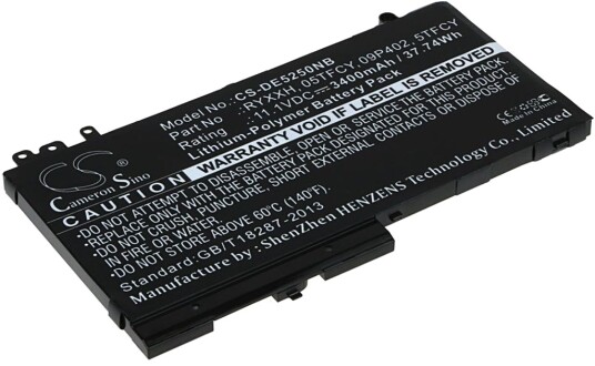Batteri til Dell Latitude 12 5000 etc