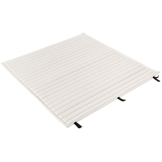 Hay Palissade Pute Quiltet Spisebordsbenk Uten Armlene Cream White
