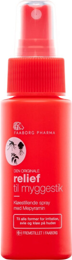 Faaborg Pharma Relief Spray Til Myggestik 50 ml Faaborg Pharma Relief Spray Til Myggestik 50 ml