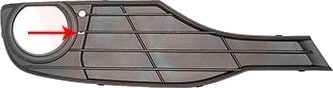 Ventilasjonsgitter VAN WEZEL 0670594