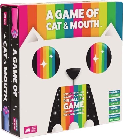Exploding Kittens A Game Of Cat And Mouth Brettspill for Barn 7 år