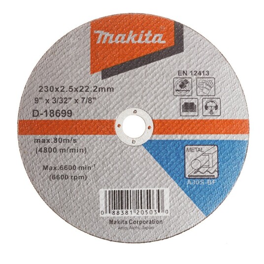 Makita Kappeskive 230x2.5mm A30S