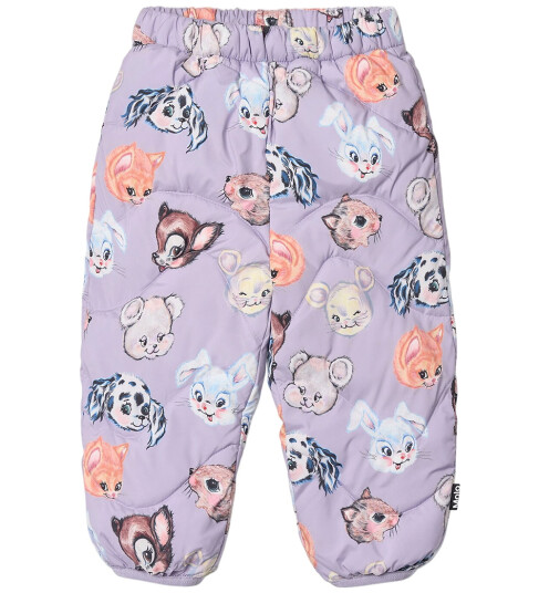 Molo Itty Bitty Purple Percy Woven Pants 92