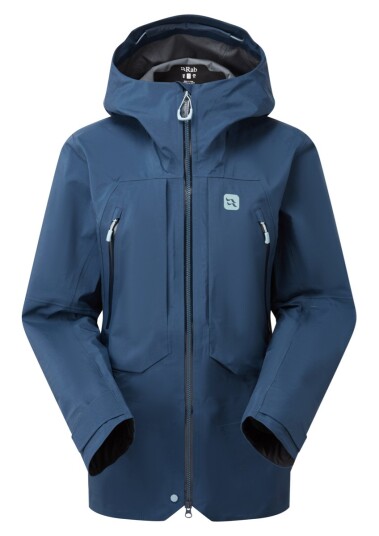 Rab Khroma Converge Jacket Wmns Tempest Blue Size 10 Rab Khroma Converge Jacket Wmns Tempest Blue Size 10