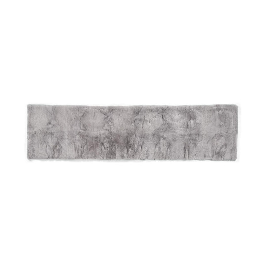 Natures Collection Alpakaullpledd 100% baby alpakaull Lys Grå 60x240 cm