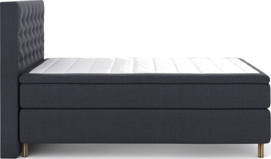 Select No 6 Kontinentalseng 160x200 Fast/Medium Lateks/Memor Blå/Metallben