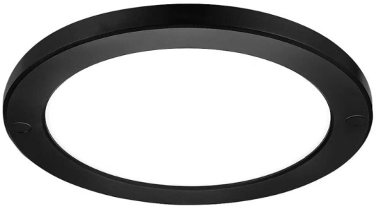 ECO LIGHT Plafond Sort