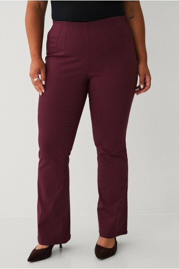 Ellos Plus Collection Bootcut bukser Rød