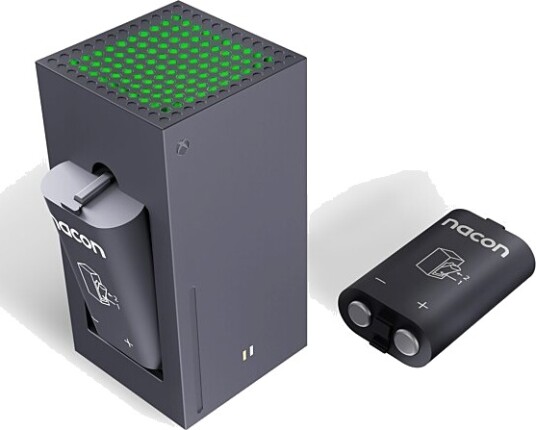 Nacon Xbox Dual Charger Box Official License/Black Nacon Xbox Dual Charger Box Official License/Black