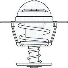 Termostat, kjølemiddel MAGNETI MARELLI 352317005180