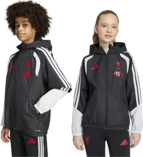 adidas Liverpool Fc 26/27 Tiro All Weather Jacket Kids størrelse 164 cm