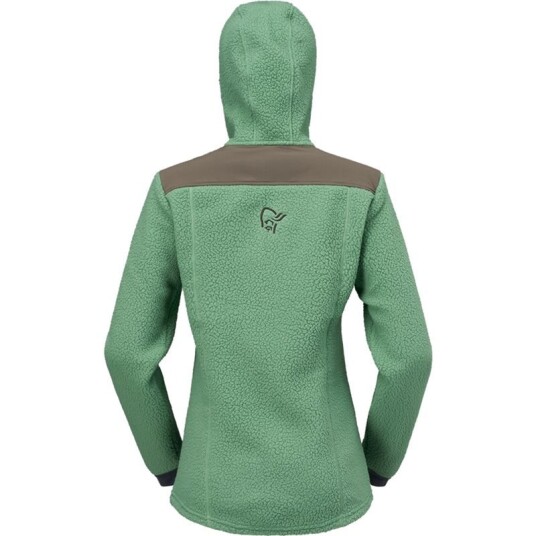 Norrøna Trollveggen Warm3 Zip Hood W'S Dark Ivy