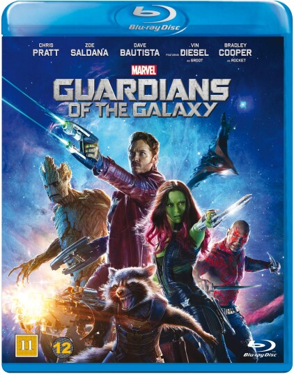 Guardians Of The Galaxy Blu-ray - Action, Komedie og Sci-Fi Film av James Gunn