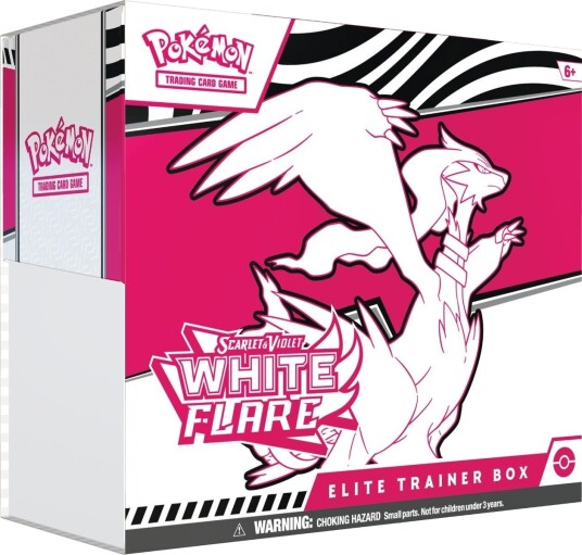 Pokemon SV10.5 White Flare Elite trainer box Pokemon SV10.5 White Flare Elite trainer box