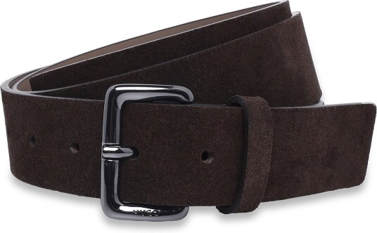 HUGO Geraldo-Sd_Sz35 - DARK BROWN - 80