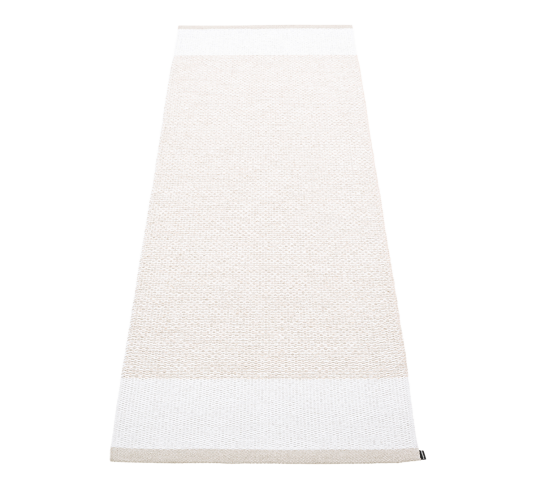 Pappelina Edit matte fossil hvit metallic 70x200 cm