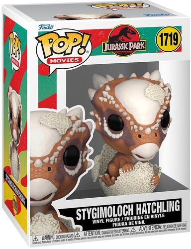 Jurassic Park Hatchling Stygimoloch Jurassic Park Hatchling Stygimoloch