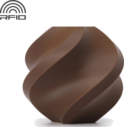 Bambu Lab Bambu Lab PLA Basic Cocoa Brown 10802 Refill uten spole 1kg