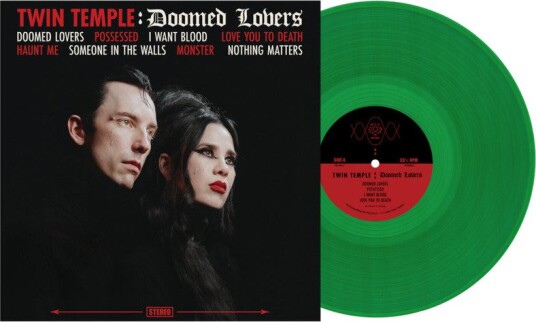 Twin Temple Doomed Lovers Limited Edition Vinyl Envy Translucent Green