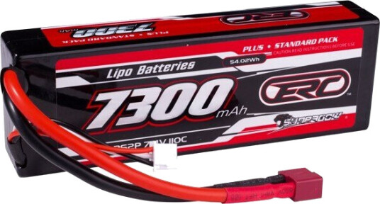 Sunpadow ERC 2s 7300mAh 110C LiPo Deans