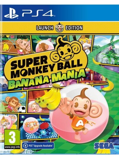 Super Monkey Ball: Banana Mania - Launch Edition (PS4) Super Monkey Ball: Banana Mania - Launch Edition (PS4)