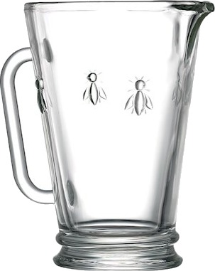 Abeille mugge 1 liter klar Abeille mugge 1 liter klar