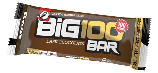 Proteinfabrikken PF Big 100 Bar proteinbar 100g dark chocolate Proteinfabrikken PF Big 100 Bar proteinbar 100g dark chocolate