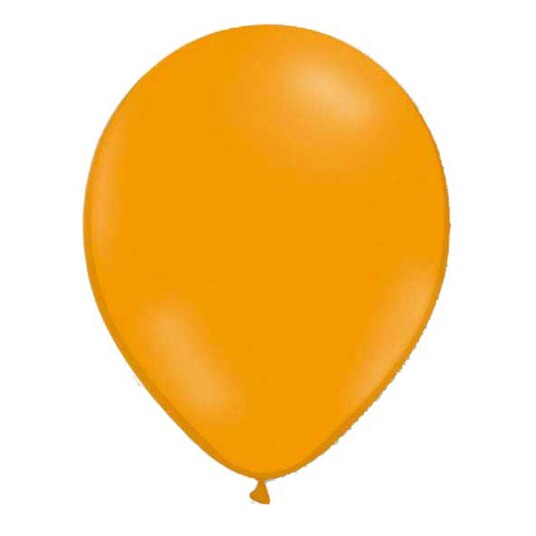 Ballongkungen AB Lateksballonger Mandarin - 100-pakning