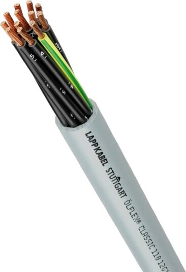 Lapp Ölflex 1119304 50 M Kopper Gjennomsiktig Hvit Fortinnet Kobber Pvc 58 Kg/Km