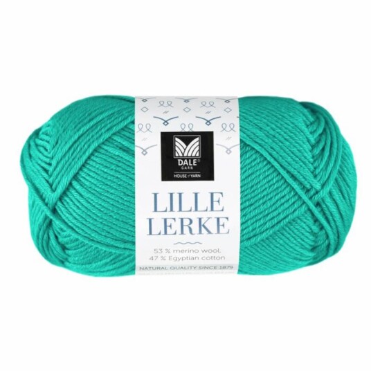 Dale Garn Dale Garn Lille Lerke Tropisk Blå 8173 50g Dale Garn Dale Garn Lille Lerke Tropisk Blå 8173 50g
