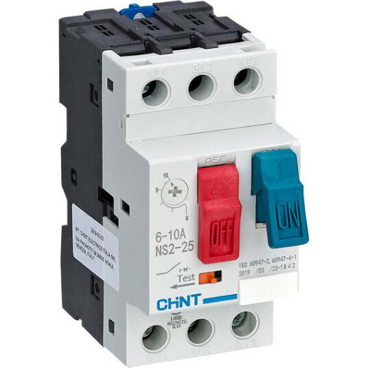 Chint Motorvernbryter NS8-25 4,0-6,3 - 4100042
