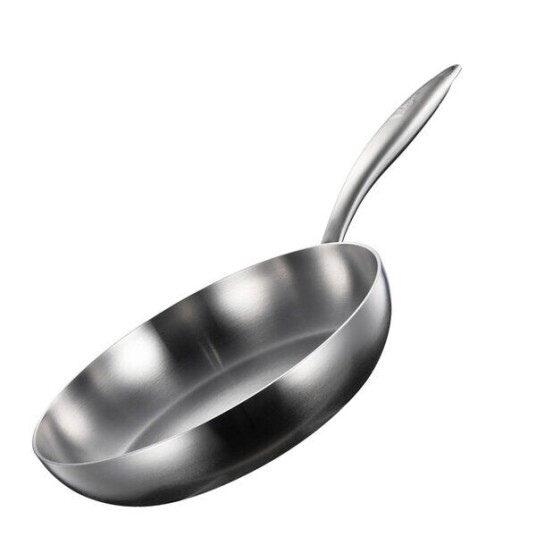 Modern House Chef Ørjan stekepanne 24 cm børstet stål Modern House Chef Ørjan stekepanne 24 cm børstet stål