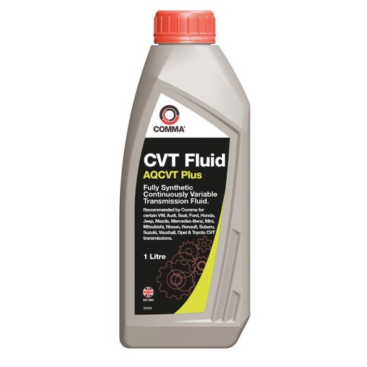 Transmisjonsolje COMMA AQCVT PLUS 1L Transmisjonsolje COMMA AQCVT PLUS 1L