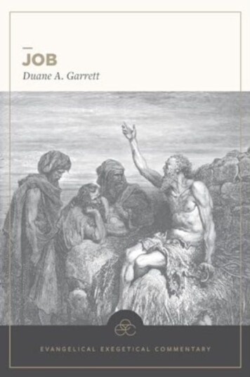 Job: Evangelical Exegetical Commentary