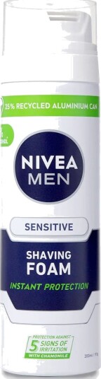 Nivea Barberskum Sensitive 200 ml. Nivea Barberskum Sensitive 200 ml.