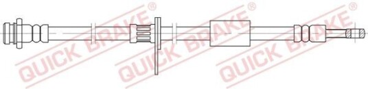 Bremseslange QUICK BRAKE 58.850 Bremseslange QUICK BRAKE 58.850