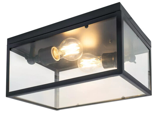 Ledpro Vintage taklampe, sort