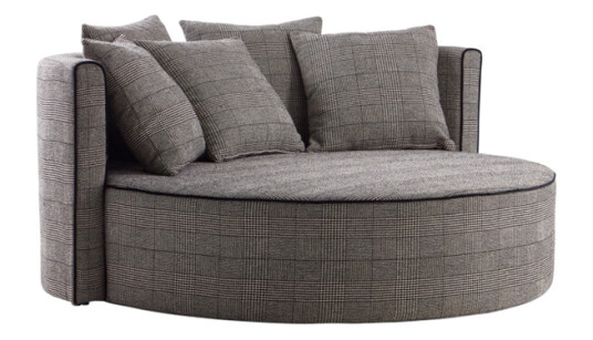 Jotex WYOMING sofa 2-seter Svart/hvit store ruter 1599617-03-0 1599619-01-0