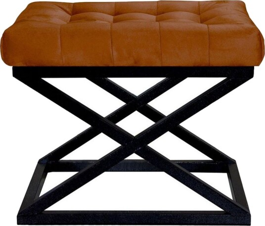 Gillie Sittepuff 40 cm Svart/Brun