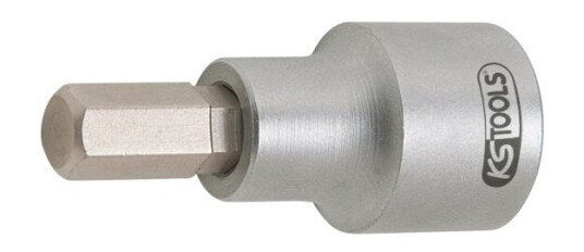Ks Tools 911.3928, Stikkontakt, 3/8", Metrisk, 1 Hoder, Kromvanadiumstål, Din 3120, Iso 1174